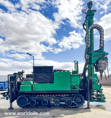 2012 Built Diedrich Rubber Track Sonic Drilling Rig for Sale